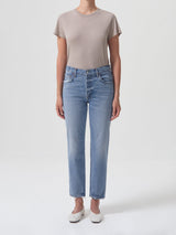 Kye Mid Rise Sraight Crop Jean - Forseen-AGOLDE-Over the Rainbow