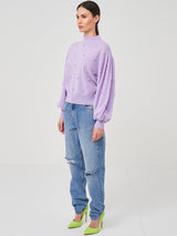 Bonny Bobble Sweater - Lilac-BRODIE-Over the Rainbow