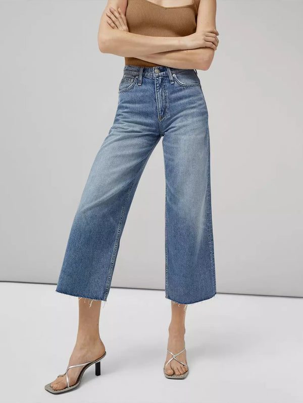 Andi High Rise Wide Leg Jean - Quinn-RAG + BONE-Over the Rainbow