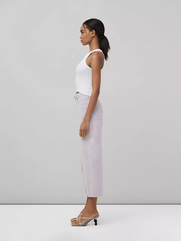 Andi High Rise Wide Leg Jean - Lavender-RAG + BONE-Over the Rainbow