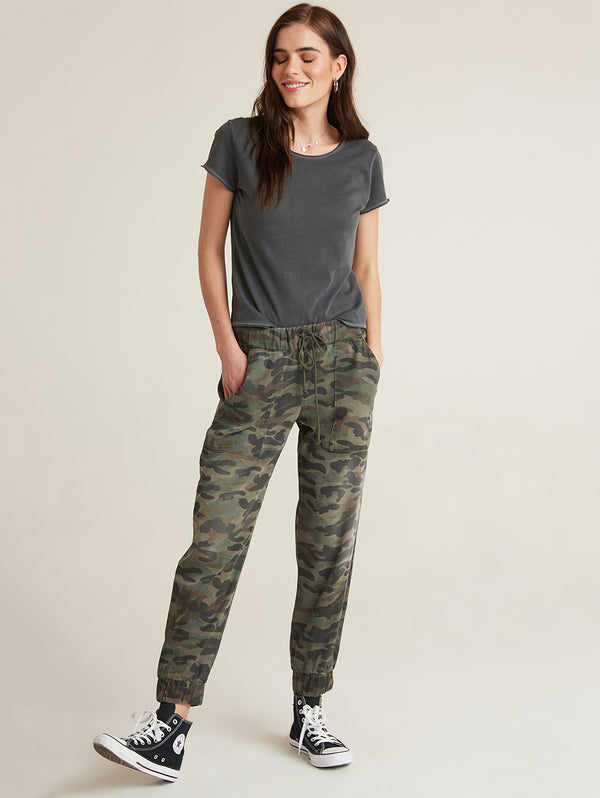 Pocket Jogger Pant - Vintage Camo-Bella Dahl-Over the Rainbow