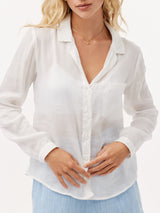 Notched Collar Shirt-Bella Dahl-Over the Rainbow