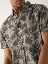 Carson Short Sleeve Shirt - Jungle Foliage Olive-Rails-Over the Rainbow