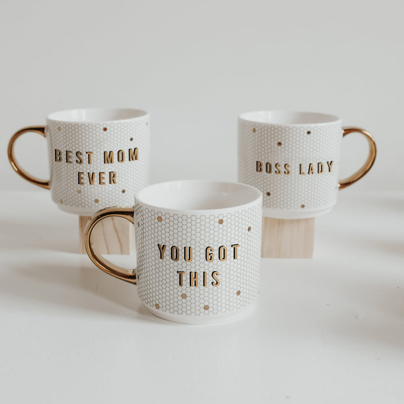 Tile Coffee Mug-SWEET WATER DECOR-Over the Rainbow
