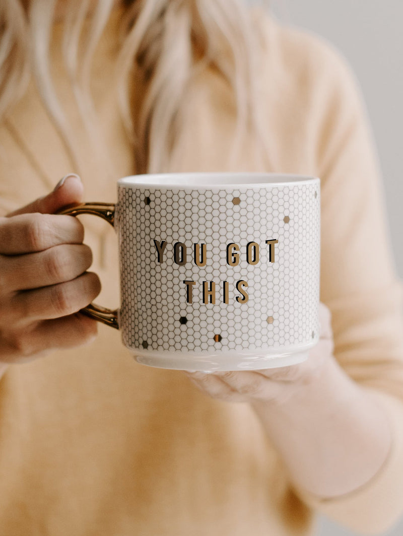 Tile Coffee Mug-SWEET WATER DECOR-Over the Rainbow