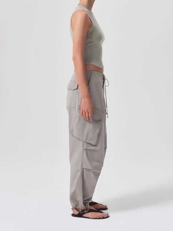 Ginerva Cargo Pant - Drab-AGOLDE-Over the Rainbow