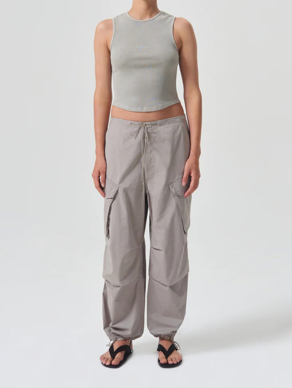 Ginerva Cargo Pant - Drab-AGOLDE-Over the Rainbow