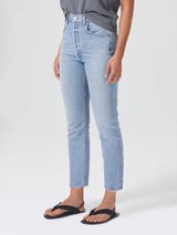 Riley High Rise Crop Straight Jean - Dynamic-AGOLDE-Over the Rainbow