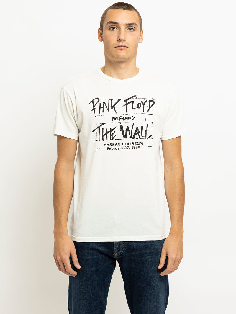 Pink Floyd The Wall T-Shirt - Antique White-Retro Brand Black Label-Over the Rainbow