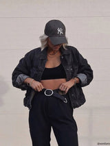 Eziz Belt - Black-Brave Leather-Over the Rainbow
