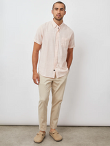 Fairfax Short Sleeve Shirt - Ebi-Rails-Over the Rainbow