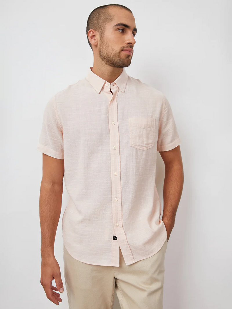 Fairfax Short Sleeve Shirt - Ebi-Rails-Over the Rainbow