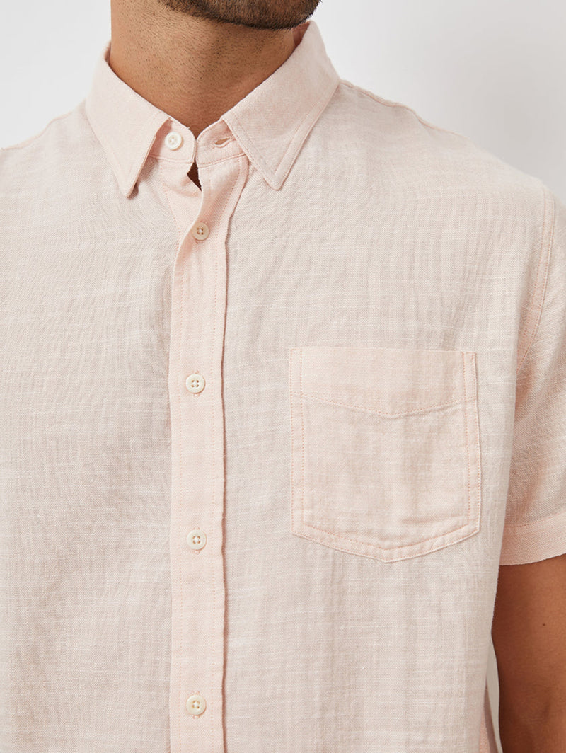 Fairfax Short Sleeve Shirt - Ebi-Rails-Over the Rainbow