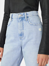 Le High Wide Leg Jean - Bilson Rips-FRAME-Over the Rainbow