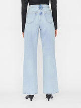 Le High Wide Leg Jean - Bilson Rips-FRAME-Over the Rainbow