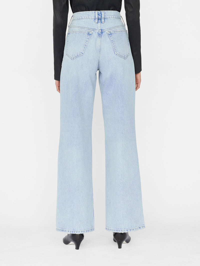 Le High Wide Leg Jean - Bilson Rips-FRAME-Over the Rainbow