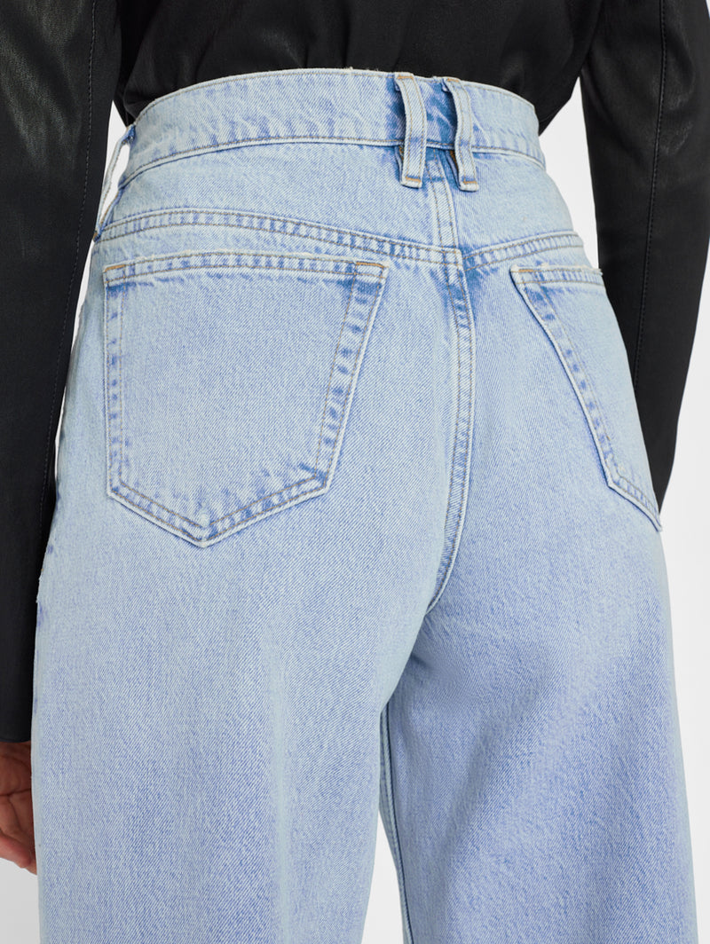 Le High Wide Leg Jean - Bilson Rips-FRAME-Over the Rainbow