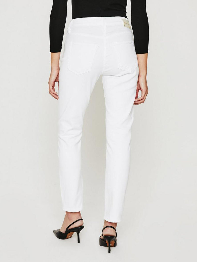 AG JEANS | Ex-Boyfriend Slim Straight Jean - 1 Yr White | Over the ...