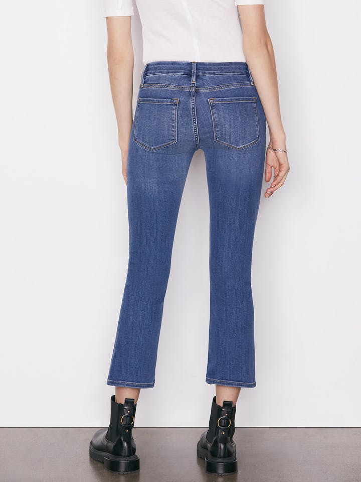 FRAME Le Crop Mini Boot Jean Poe Over the Rainbow Canada