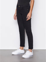Le Garcon Girlfriend Jean - Noir-FRAME-Over the Rainbow