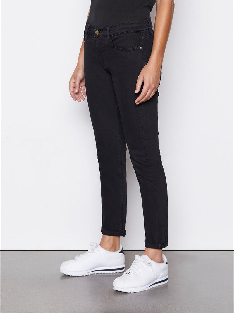 Le Garcon Girlfriend Jean - Noir-FRAME-Over the Rainbow