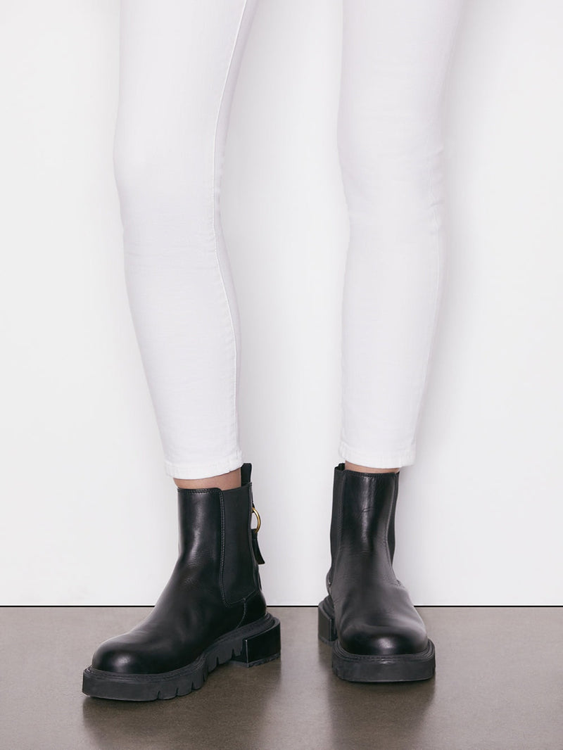 Le High Skinny Jean - Blanc-FRAME-Over the Rainbow