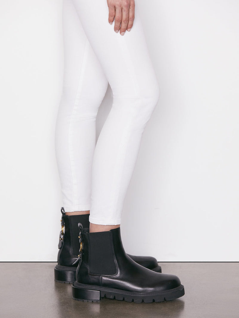 FRAME LE HIGH SKINNY JEAN BLANC Over the Rainbow Canada