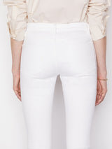 Le High Skinny Jean - Blanc-FRAME-Over the Rainbow