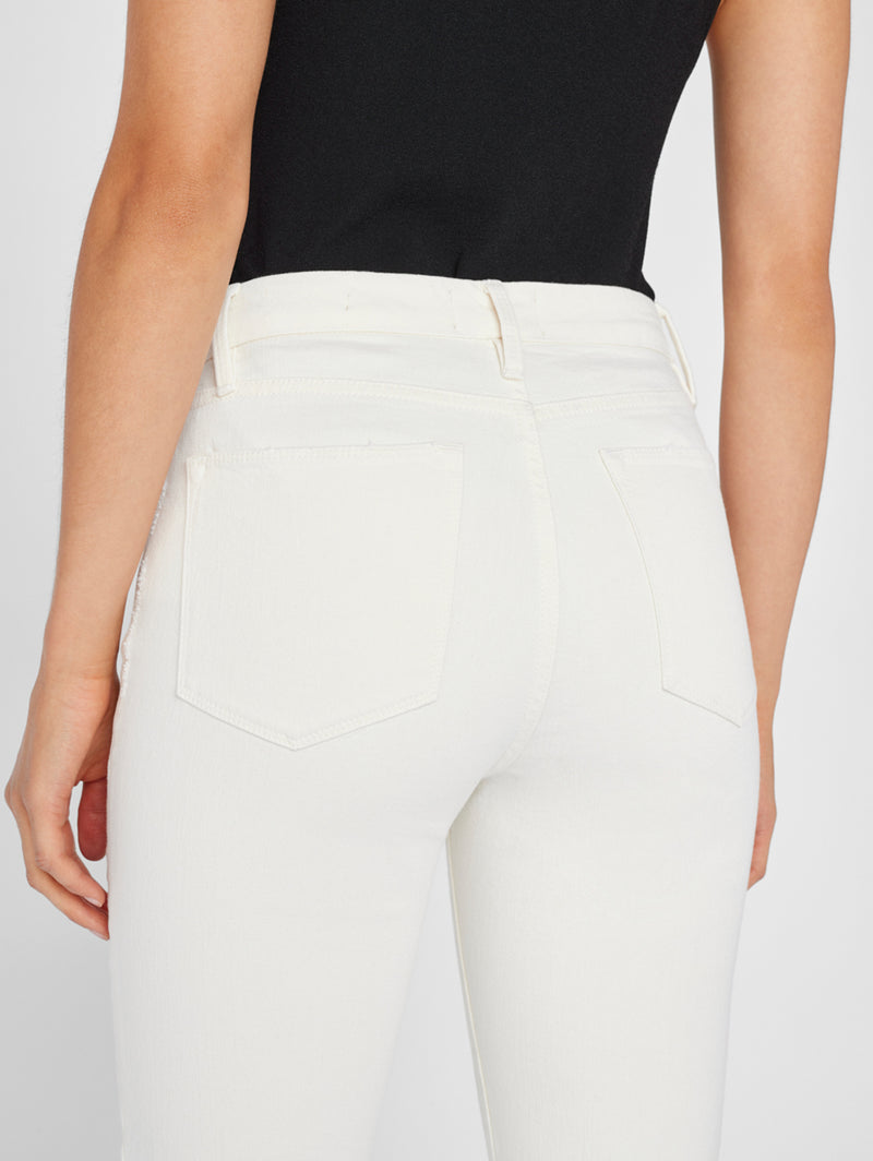Le Super High Straight Jean - Au Natural-FRAME-Over the Rainbow