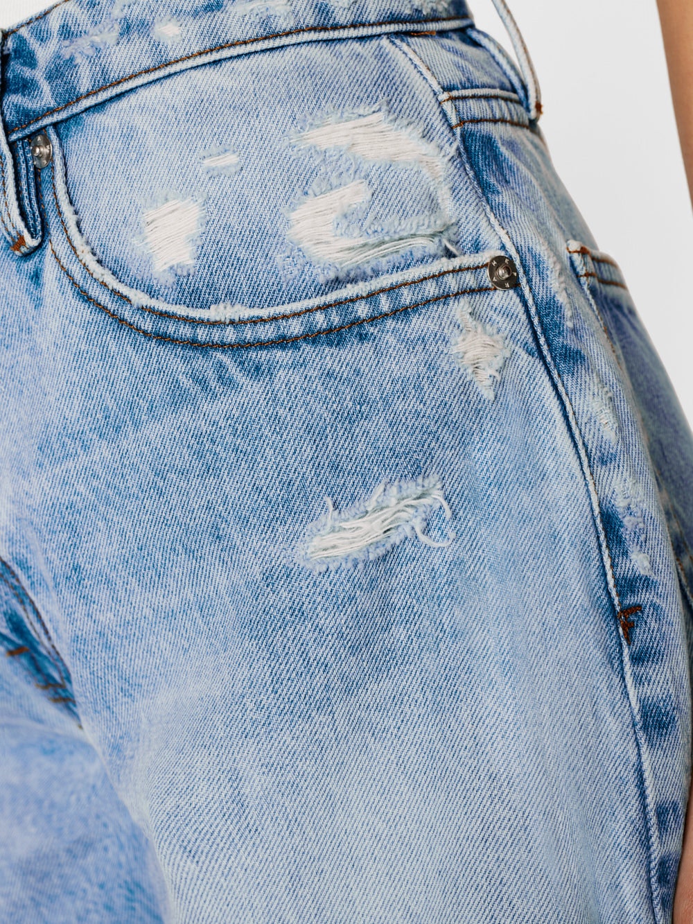 Le Super High Rise Short - Rossum Destruct-FRAME-Over the Rainbow