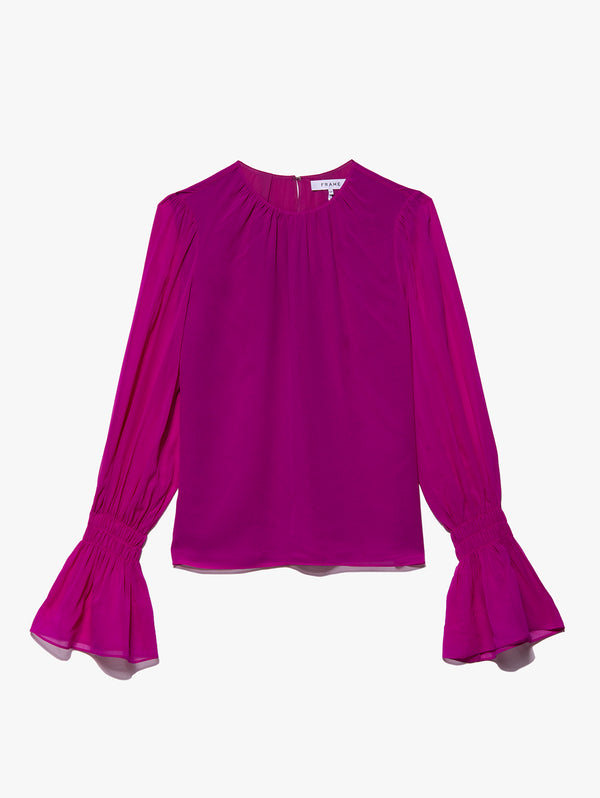 Cuff Blouse-FRAME-Over the Rainbow