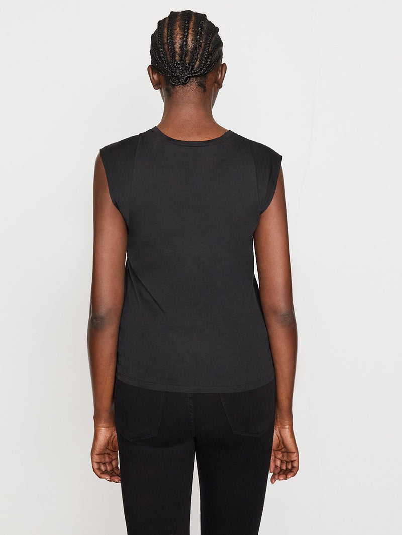 Le Mid Rise Muscle T-Shirt-FRAME-Over the Rainbow