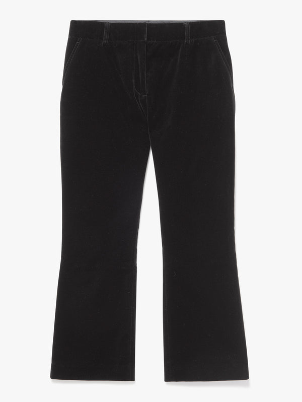 Le Crop Bootcut Trouser - Noir-FRAME-Over the Rainbow