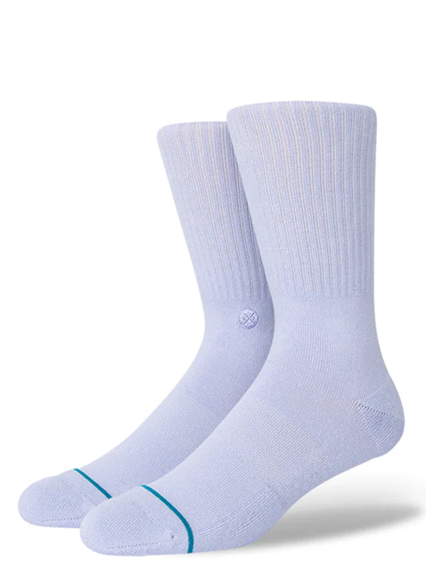 Icon Crew Sock - Lilac-Stance-Over the Rainbow