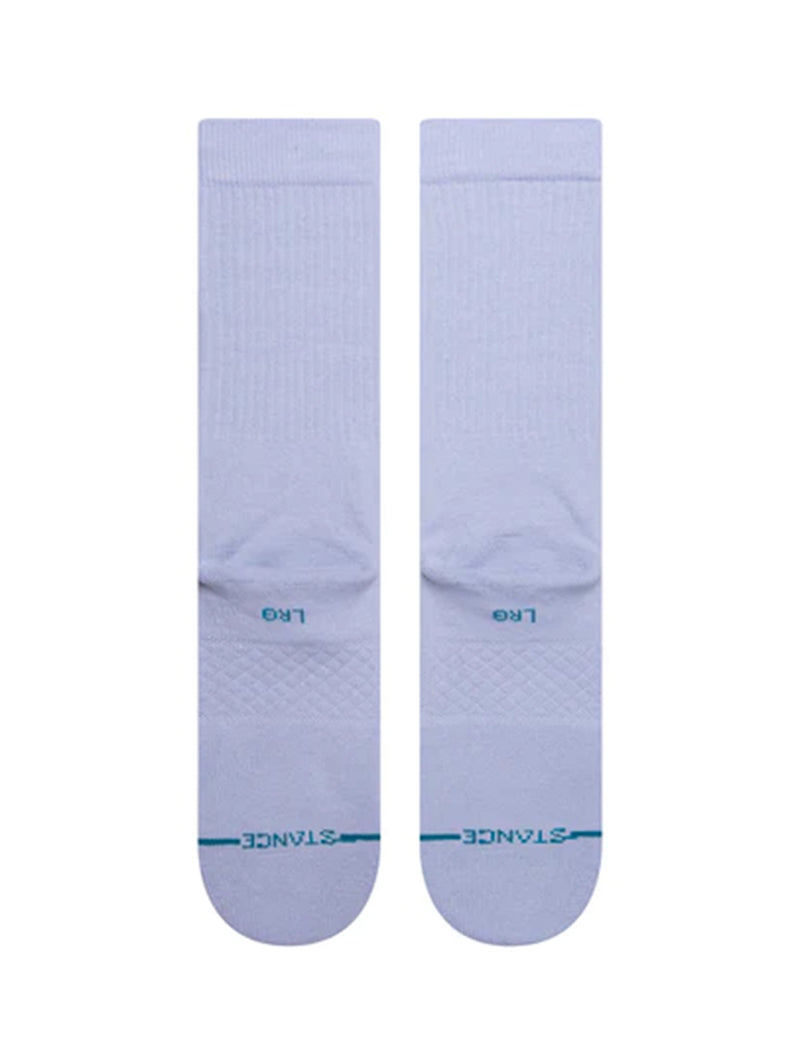 Icon Crew Sock - Lilac-Stance-Over the Rainbow