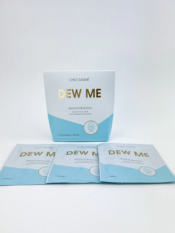 Facial Sheet Masks -Dew Me-CHEZ GAGNE LETTERPRESS-Over the Rainbow