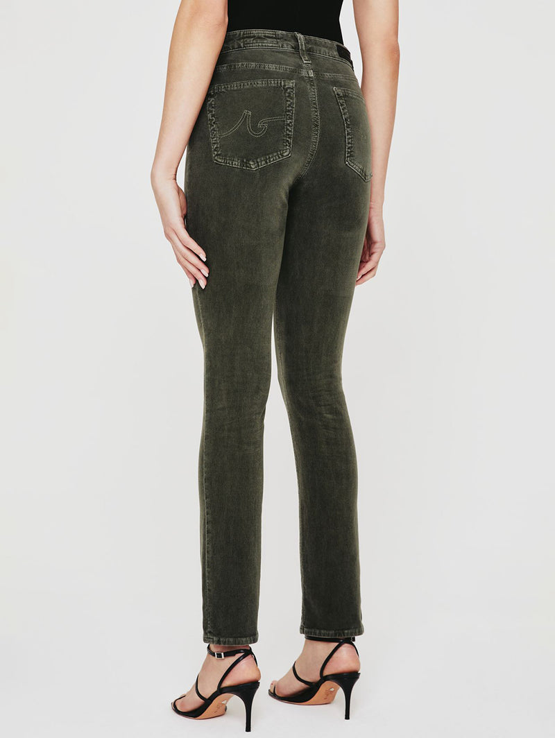 Mari Mid Rise Corduroy Pant-AG Jeans-Over the Rainbow