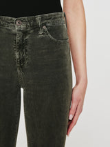 Mari Mid Rise Corduroy Pant-AG Jeans-Over the Rainbow
