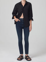 Olivia High Rise Slim Jean - Deep Dive-Citizens of Humanity-Over the Rainbow