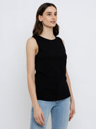 Taurus Sleeveless Tee-Velvet-Over the Rainbow