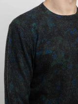 Splatter Print Sweater - Navy Combo-AUTUMN CASHMERE-Over the Rainbow
