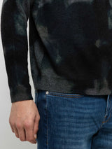 Watercolour Sweater - Blue Combo-AUTUMN CASHMERE-Over the Rainbow
