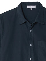 Poplin Standard Shirt - Navy-SAVE KHAKI-Over the Rainbow