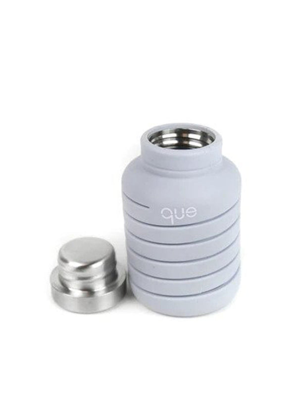 Collapsible Bottle 20 oz. - Cloud Grey-QUE BOTTLE-Over the Rainbow