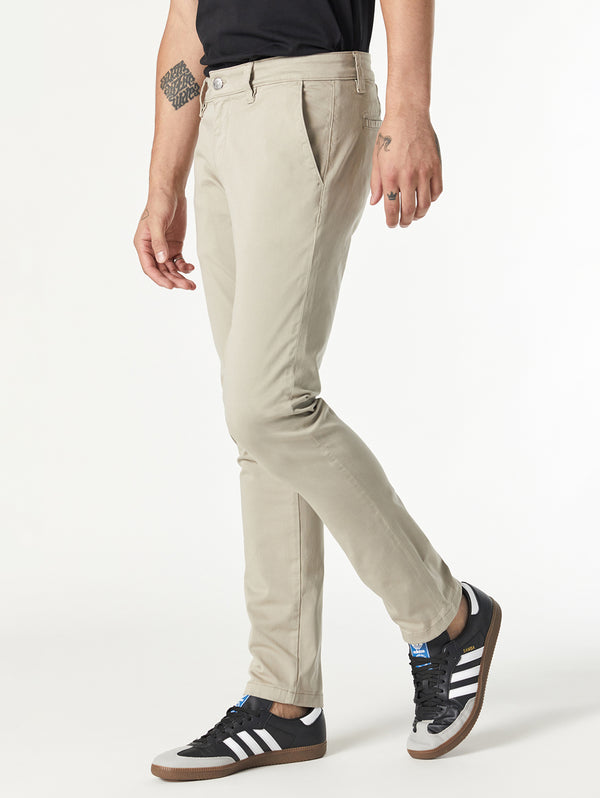 Johnny Twill Slim Pant - Laurel Oak-Mavi-Over the Rainbow
