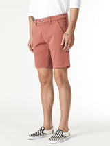 Jacob Crop Short - Baked Clay Twill-Mavi-Over the Rainbow