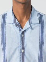 Short Sleeve Shirt - Sky-UNFEIGNED-Over the Rainbow