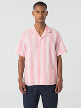 Short Sleeve Shirt - Pink-UNFEIGNED-Over the Rainbow