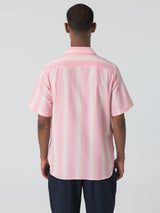 Short Sleeve Shirt - Pink-UNFEIGNED-Over the Rainbow