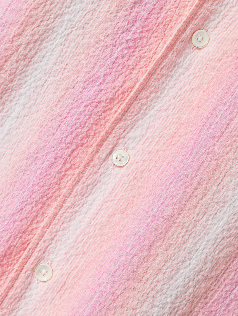 Short Sleeve Shirt - Pink-UNFEIGNED-Over the Rainbow